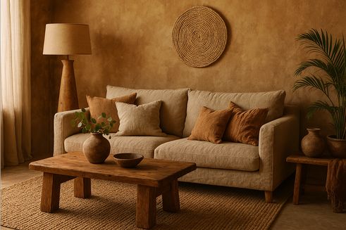 Warm and earthy