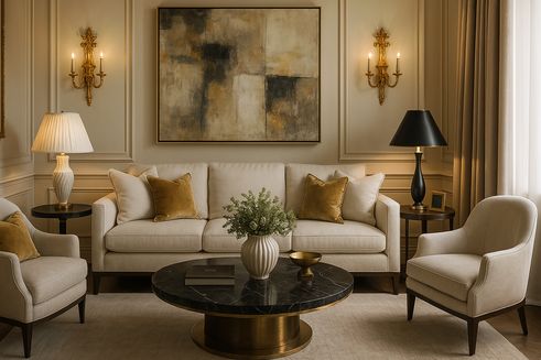 Luxurious and sophisticated