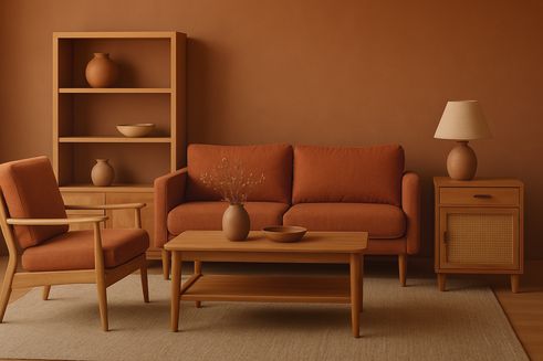 Earthy tones
